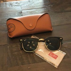Authentic Ray-bans clubmaster